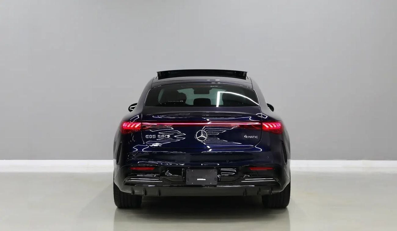 مرسيدس بنز EQS 580 4MATIC EQS 580 | 2 Years Warranty + Free Registration | 2022 Model | Fully electric | Ref#A013237