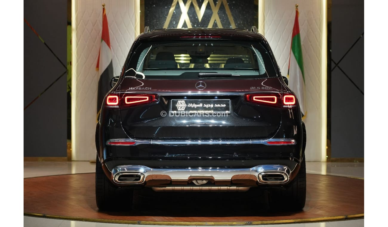 Mercedes-Benz GLS 600 GLS 600 ✔Crystal White Interior ✔Obsidian Black / Rubellite Red Exterior