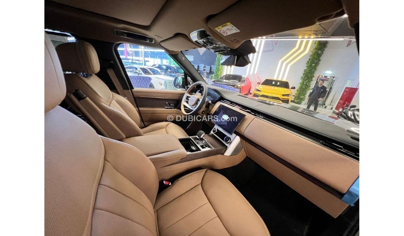Land Rover Range Rover LAND ROVER VOGUE P530 HSE BLACK /TAN /GCC AL TAYER WARRANTY /23 RIMS