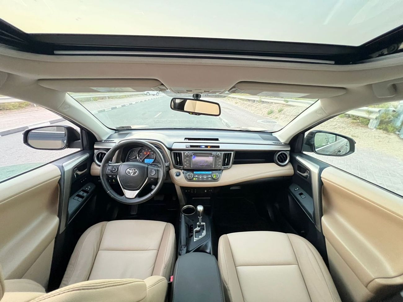 تويوتا راف ٤ 2013 Toyota RAV4, Limited 2.5L + V4 + 4wheel Drive 4X4  - Sunroof + Leather & Electric Seats + Push 