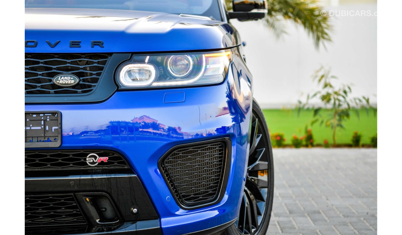 Land Rover Range Rover Sport SVR Supercharged - Warranty! - GCC - AED 6,114 PER MONTH - 0% DOWNPAYMENT