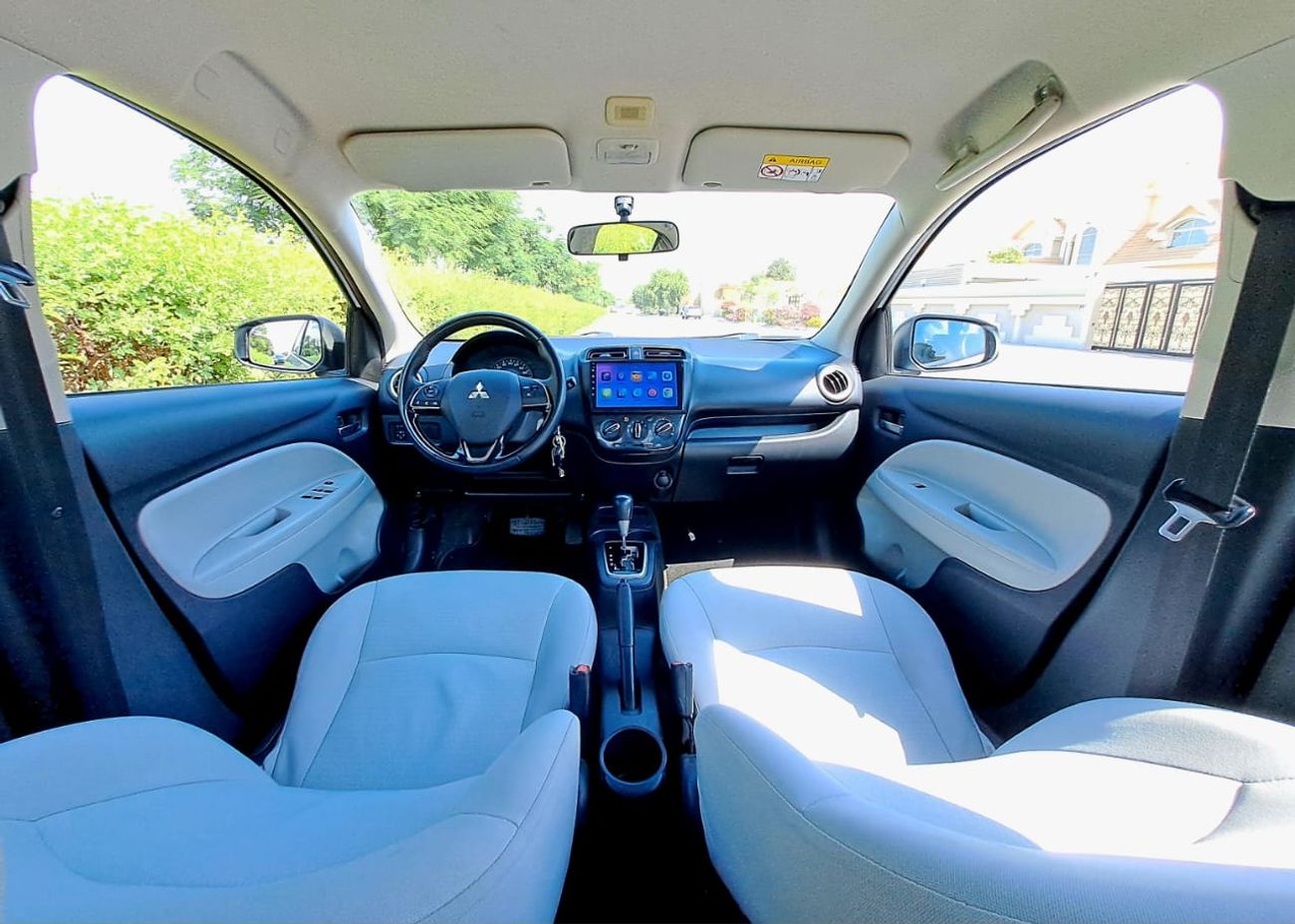 Mitsubishi Attrage GLX MID 380/- Monthly I GCC I Cruise, Camera, GPS I Accident Free