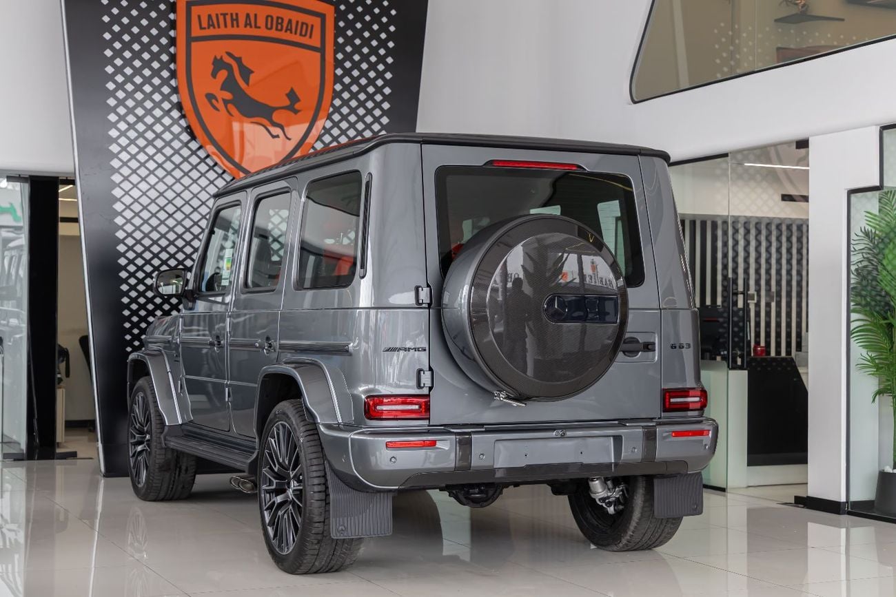 Mercedes-Benz G 63 AMG Double Night Pack|Fully Loaded|2026 Fully Cardbon Fiber |Gargash Auto Warranty PERFOMANCE PACKAGE