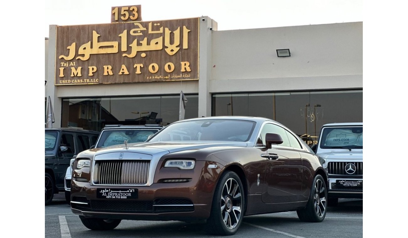 Rolls-Royce Wraith Black Badge ROLLS ROYCE WRAITH 2017 GCC