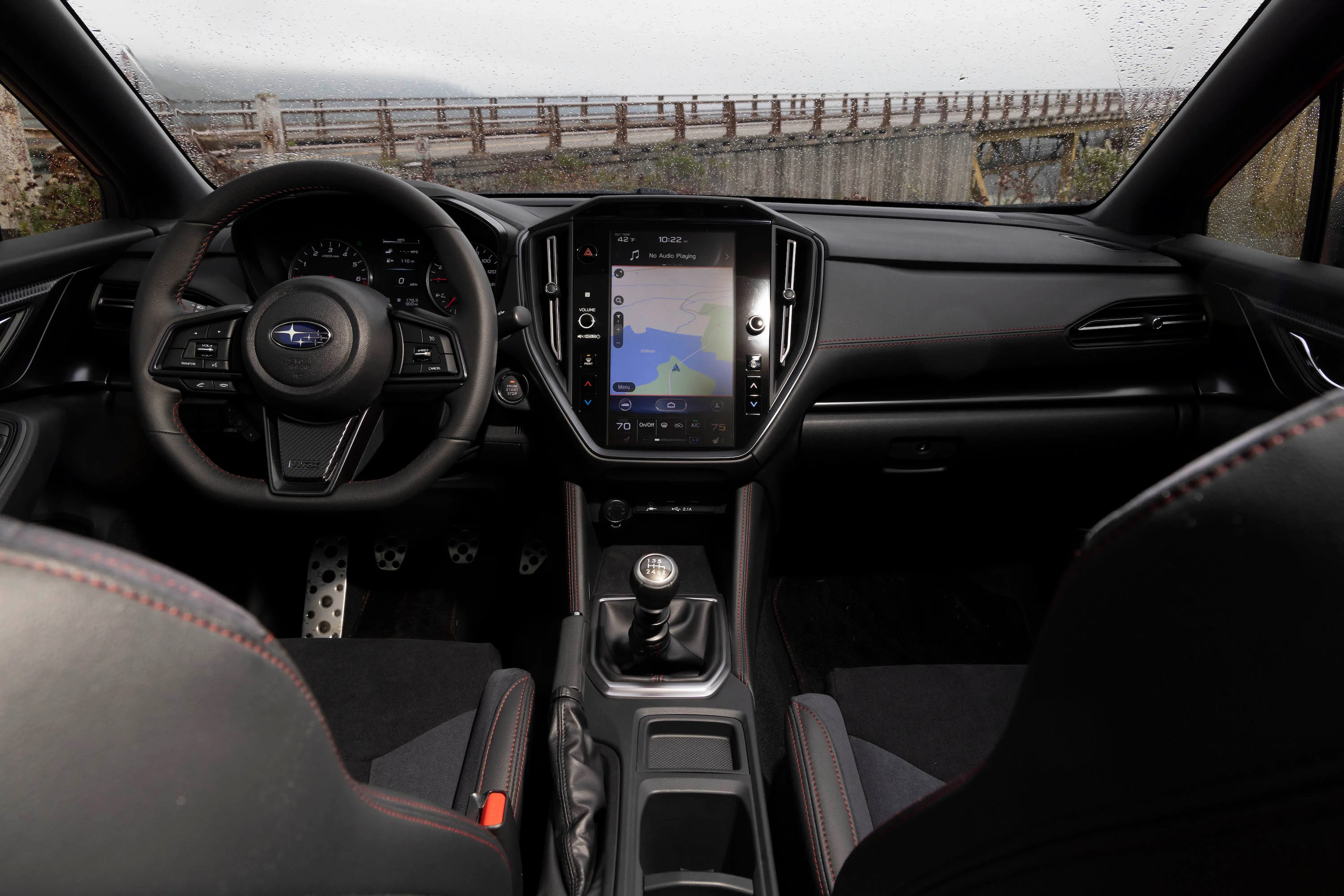 سوبارو امبريزا WRX interior - Cockpit