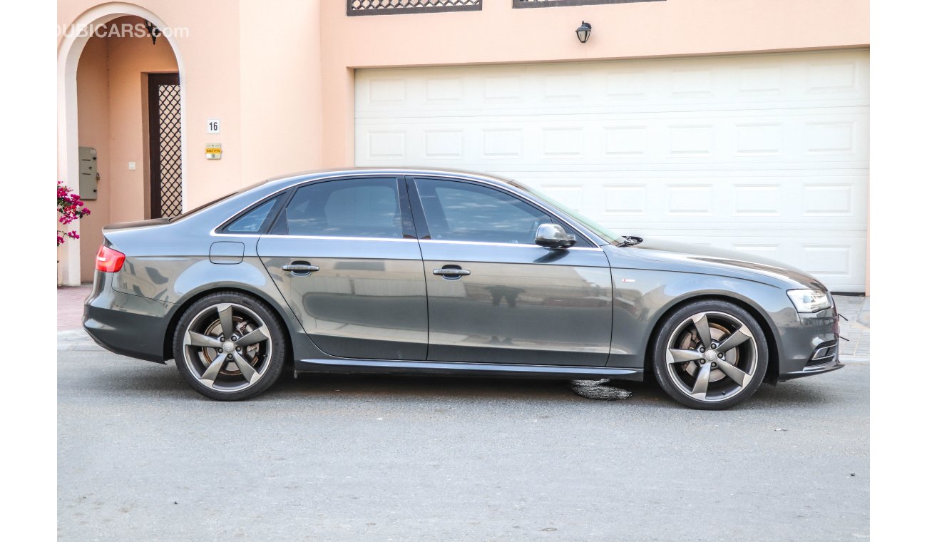 Audi A4 2.0T Quattro 2013 GCC Warranty with Zero Down-Payment