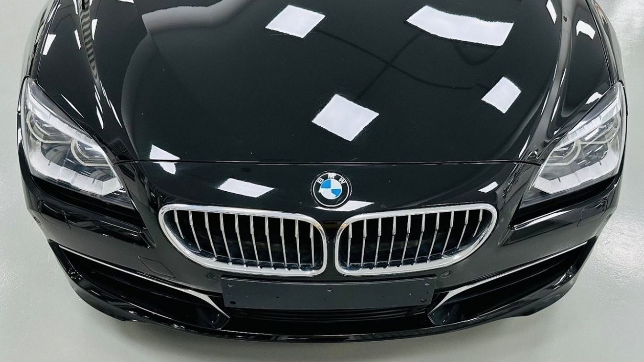 BMW 640i Std GCC .. Original Paint .. Perfect Condition .. V6 .. Top Range