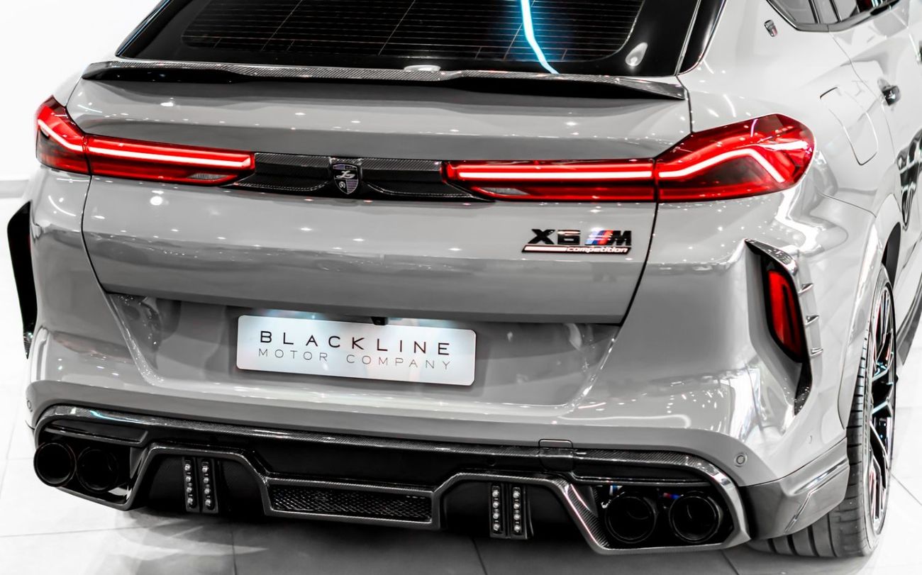 BMW X6M 2022 BMW X6M Competition, 2026 BMW Warranty, 2028 BMW Service Contract, Larte Body Kit, Low KMs, GCC