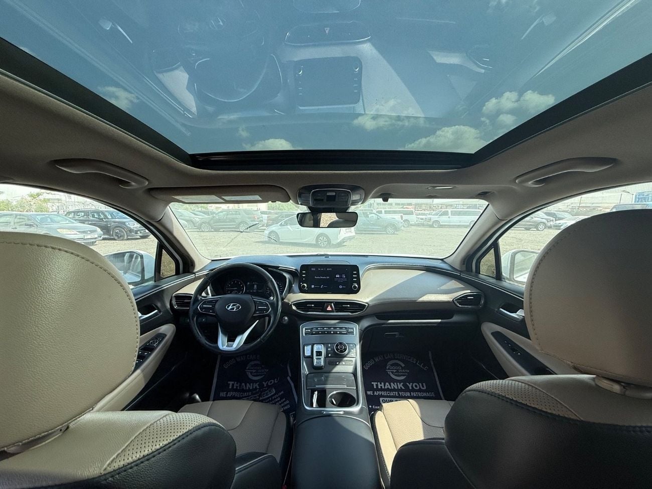 هيونداي سانتا في STD (NON GCC) 2021 PANORAMA 2.5 Turbo FULL TOP OPTION CANADA SPEC