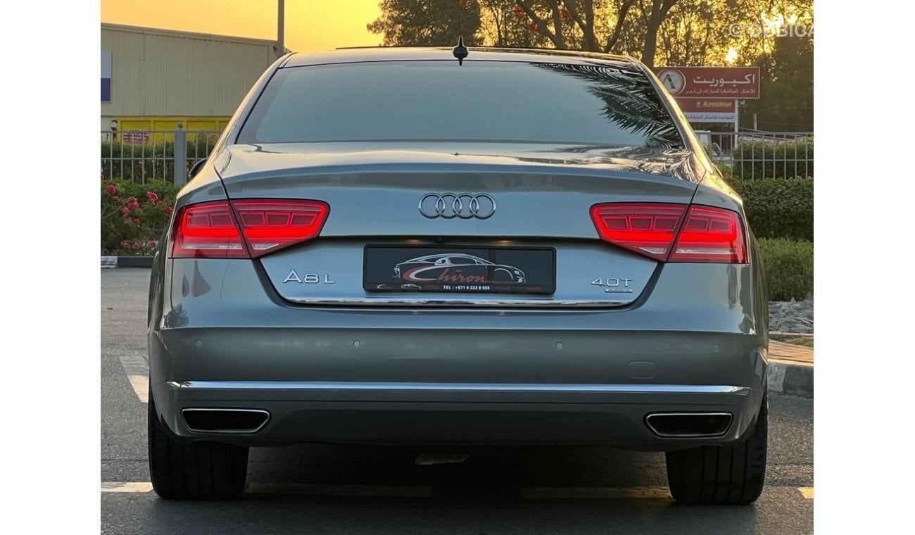 أودي A8 AUDI A8 L 4.0 TFSI QUATTRO GCC 2014 FULL OPTIONS TOP OF RANGE DEALER WARRANTY