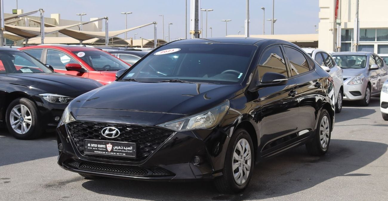 هيونداي أكسنت هيونداى أكسنت 2023 خليجى بدون حوادث محرك 1.6L ممشى قليل بحاله ممتازه