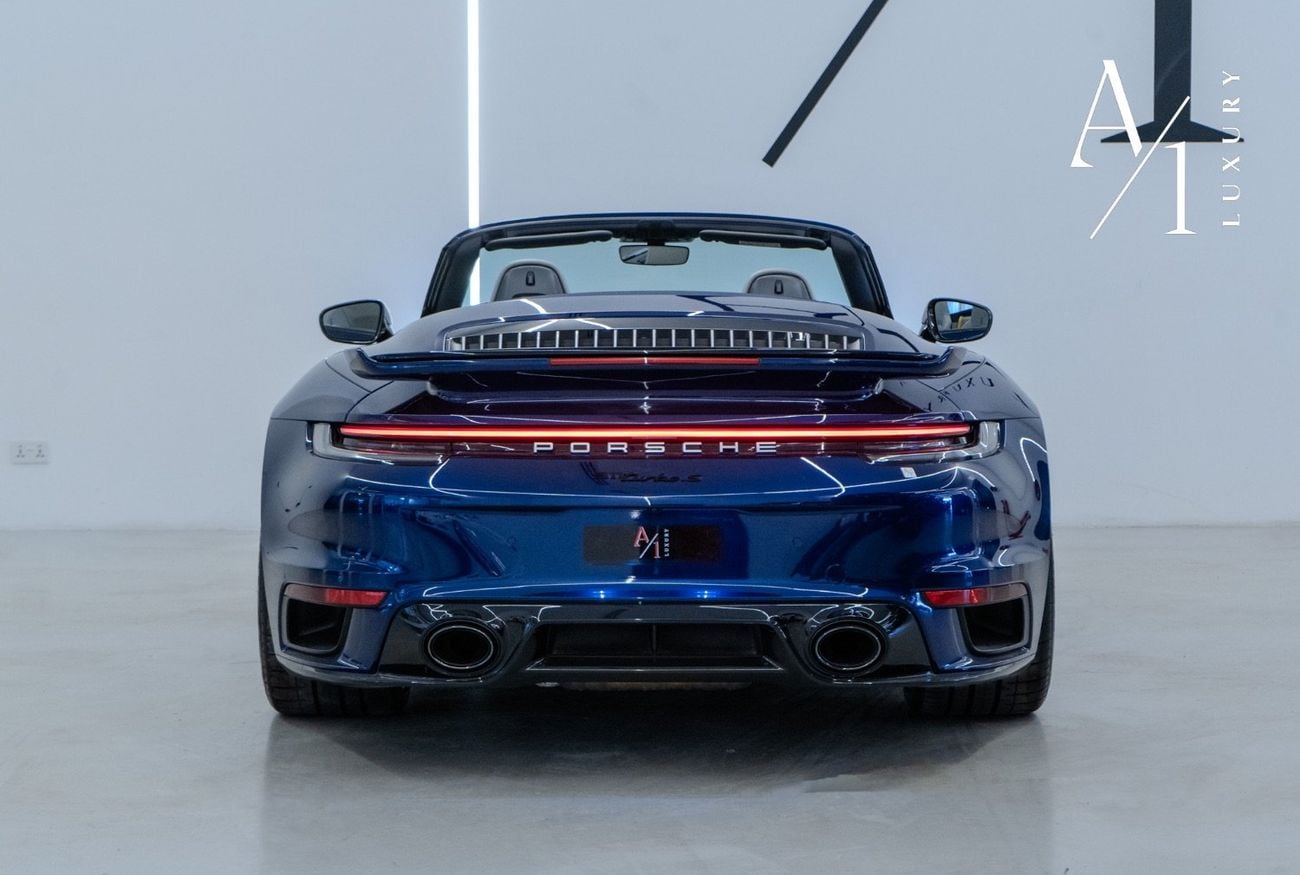 Porsche 911 TURBO S 3.8L (645 HP) Convertible 2022 Porsche 911, Sport Chrono Package, Full Service Histo
