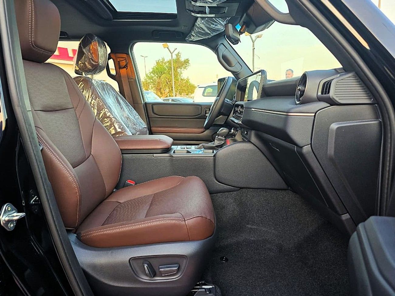 Toyota Prado Adventure Mono Tone 2.4T Toyota land Cruiser Prado 4*4  2.4L Turbo A/T PETROL 2025 black color