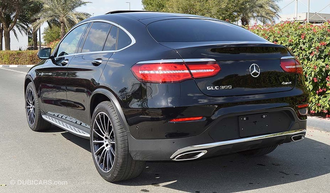 Mercedes-Benz GLC 300 Coupe AMG 2019, 4MATIC, 2.0L I4-Turbo GCC, 0km w/ 2 Years Unlimited Mileage Warranty