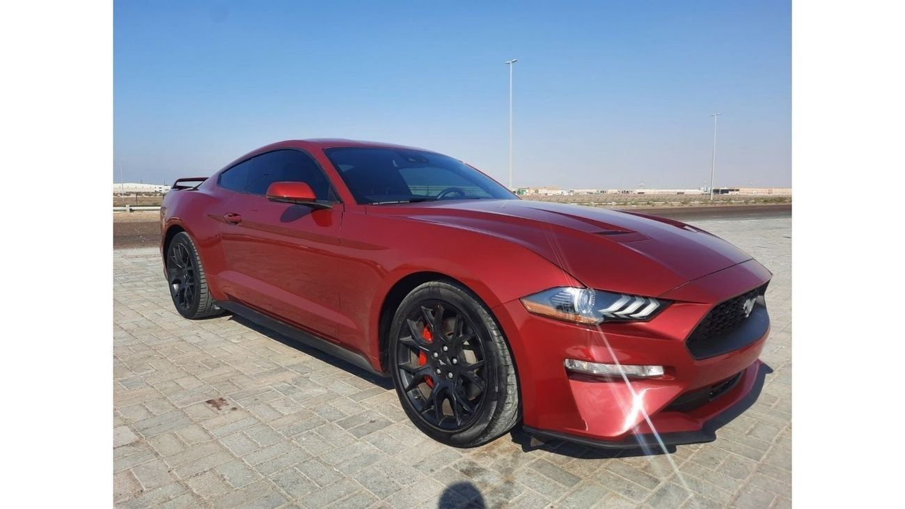 Ford Mustang EcoBoost Premium Ford mustang v4 turbo eco boost premium Full option 2020 تتصدر للسعودية