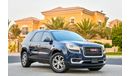 GMC Acadia - GCC - AED 1,155 Per Month! - 0% DP