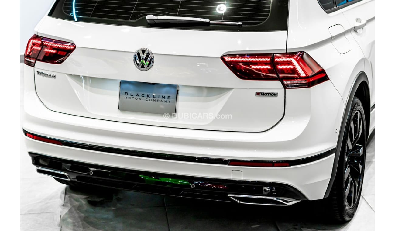 فولكس واجن تيجوان 2019 Volkswagen Tiguan R-Line 4-Motion, 2024 Agency Warranty, Low KMs, GCC
