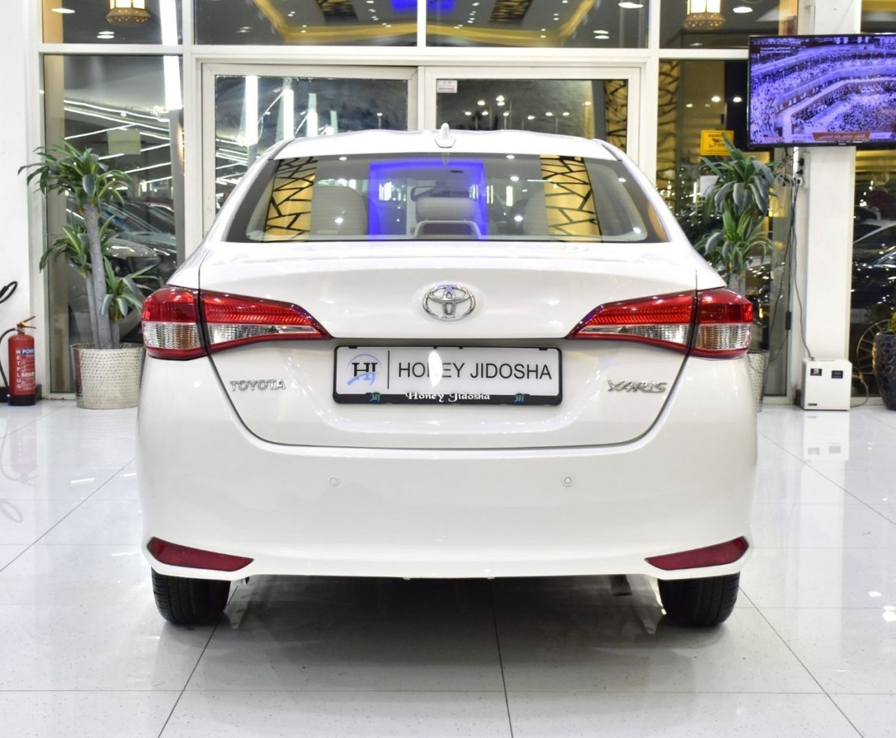 Toyota Yaris EXCELLENT DEAL for our Toyota Yaris 1.5L ( 2022 Model ) in White Color GCC Specs