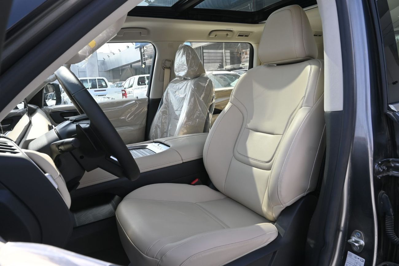 نيسان باترول NISSAN PATROL LE 3.5L TwinTurbo V6 Petrol 4WD, Model 2025, Color Grey