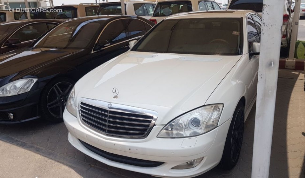 مرسيدس بنز S 500 مرسيدس بنز S500 وارد اليابان بدي كت 63 موديل 2008