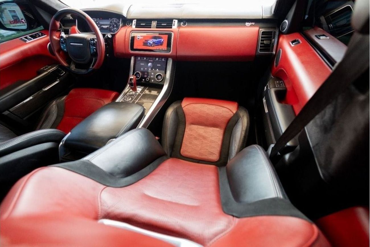 لاند روفر رينج روفر سبورت Range Rover Sport SVR 2019 GCC under Warranty with Flexible Down-Payment.