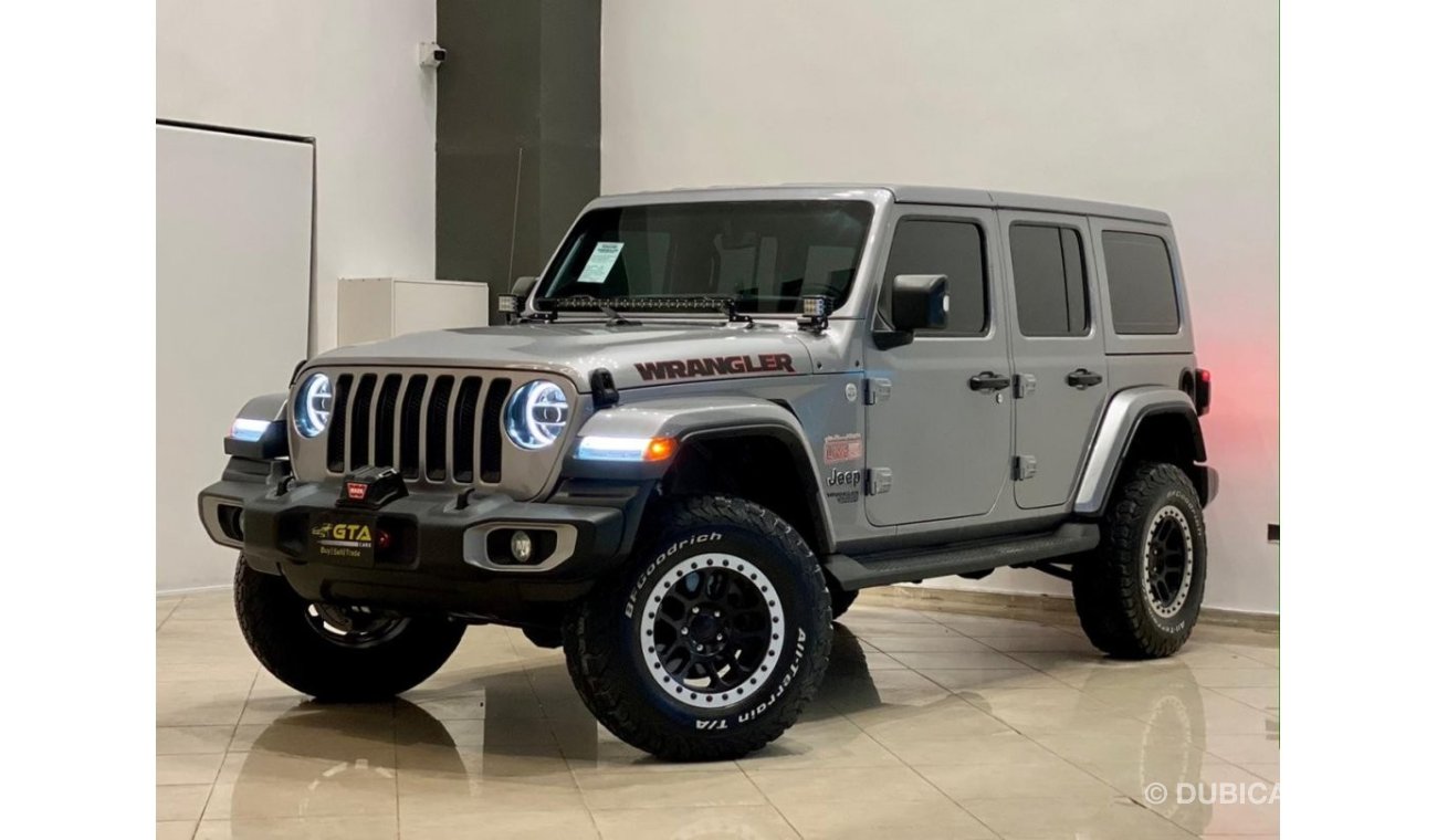 Jeep Wrangler 2018 Jeep Wrangler Sport Unlimited JL, Jeep History, Jeep Warranty, Low kms, GCC