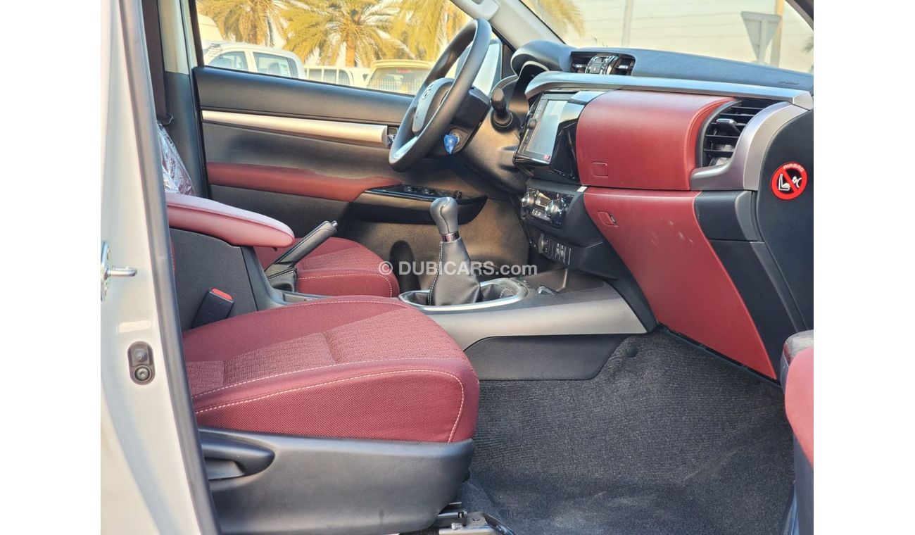 Toyota Hilux Toyota Hilux 2021 model M/T White/Red 2.7L Petrol With Push Start