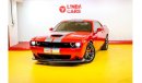 Dodge Challenger Dodge Challenger SRT 2017 GCC under Agency Warranty with Flexible Down-Payment.