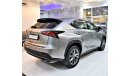 Lexus NX200t LOW MILEAGE! EXCELLENT DEAL for our Lexus NX 200t F-Sport 2017 Model!! in Silver Color! GCC Specs