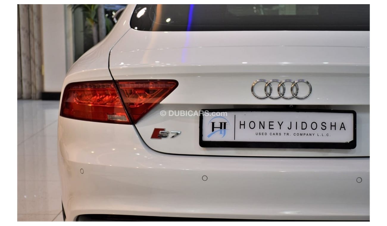 Audi S7 EXCELLENT DEAL for our Audi S7 QUATTRO ( 2014 Model! ) in White Color! GCC Specs