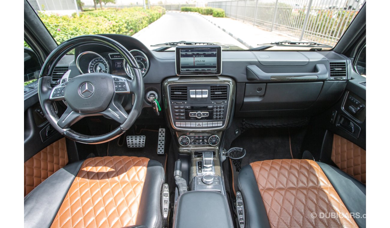 Mercedes-Benz G 63 AMG 5.5L 8 Cylinder with Brabus Kit