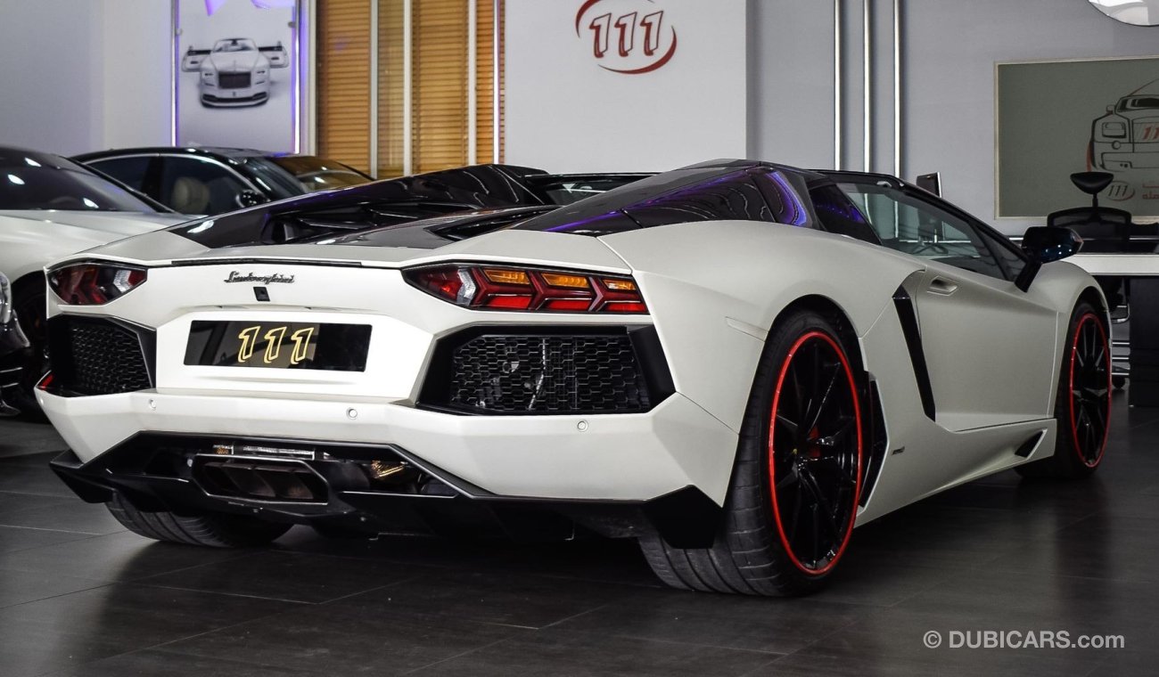 لمبرجيني أفينتادور LP700-4 Roadster / Pirelli Serie Speciale