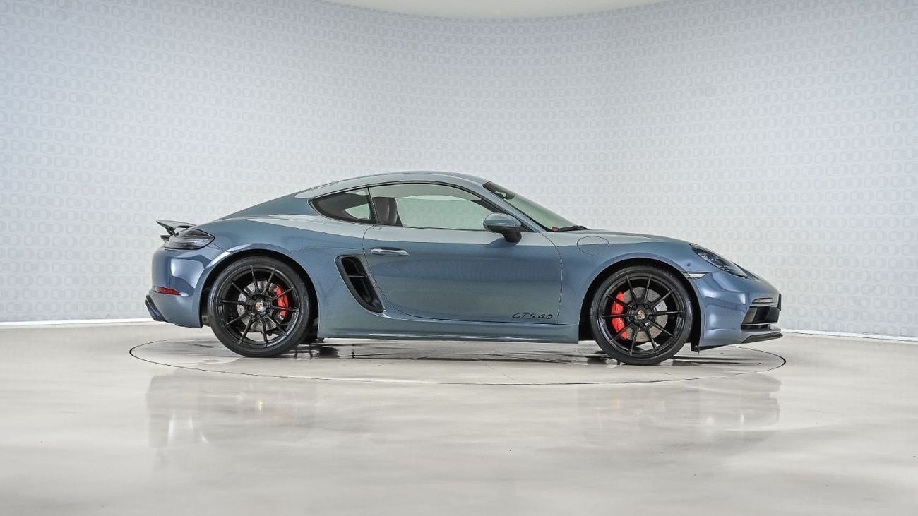 Porsche 718 Cayman GTS 4.0L A/T UAE's Very Best Example | AED 5,725 Per Month