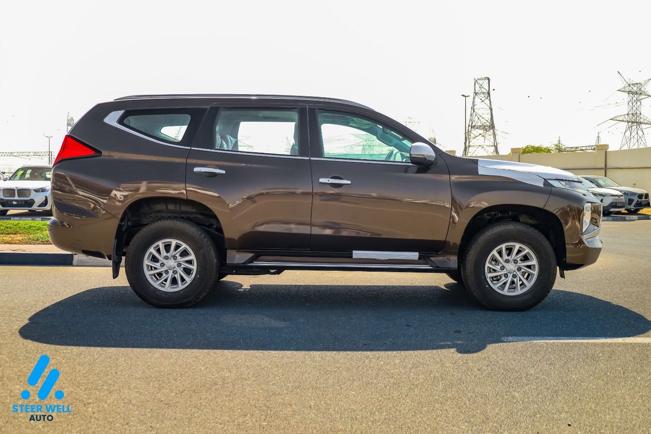 ميتسوبيشي باجيرو سبورت 2.5L Turbo Diesel | 134 HP | AT | 4WD | 7 Passenger | Dual Airbags | ABS & EBD | Ad-Safety | 2023