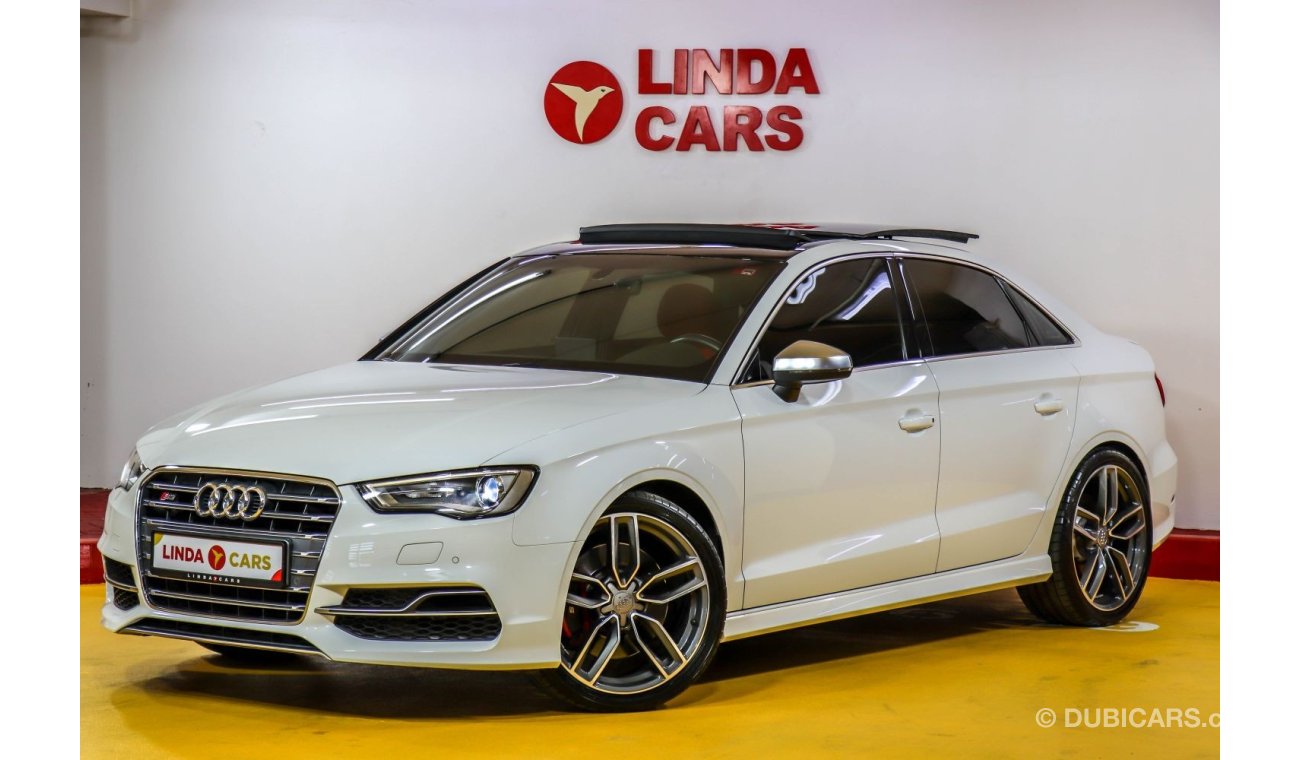 أودي S3 Audi S3 Exclusive 2016 GCC under Warranty with Zero Down-Payment.