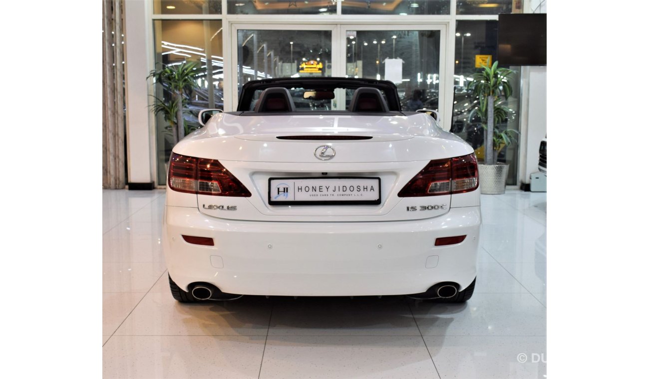 لكزس IS 300 EXCELLENT DEAL for our Lexus IS 300C 2014 Model!! in White Color! GCC Specs
