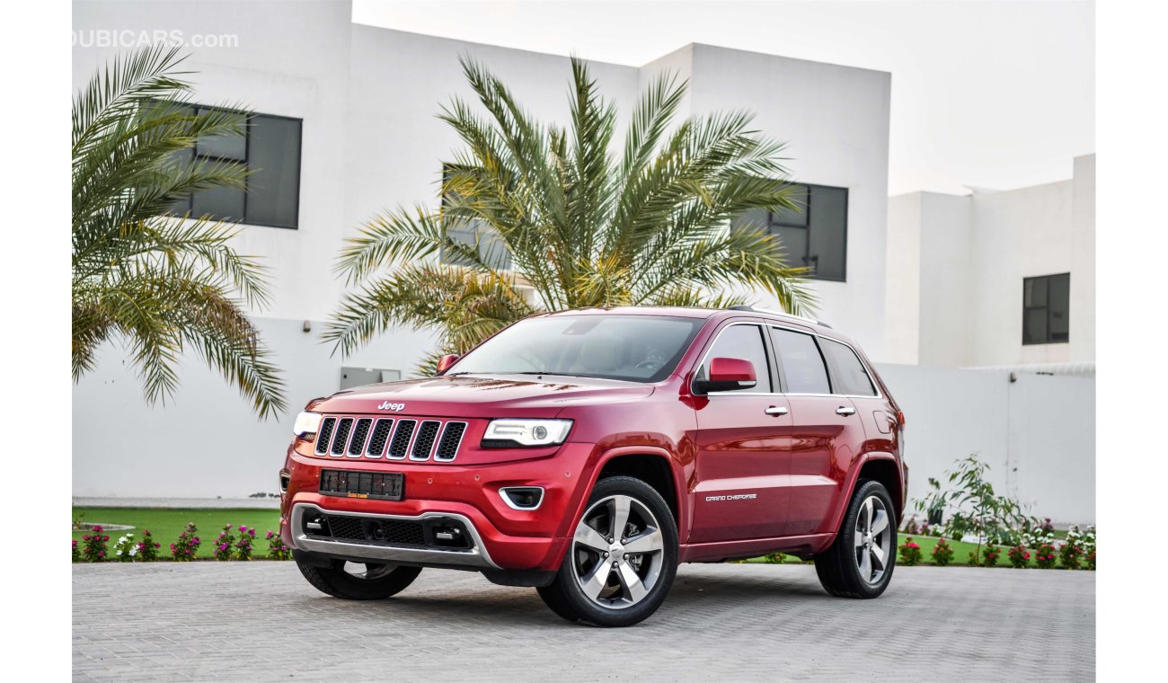 Jeep Grand Cherokee 5.7L V8 Overland Hemi - Warranty - GCC - AED 2,185 Per Month - 0% Downpayment