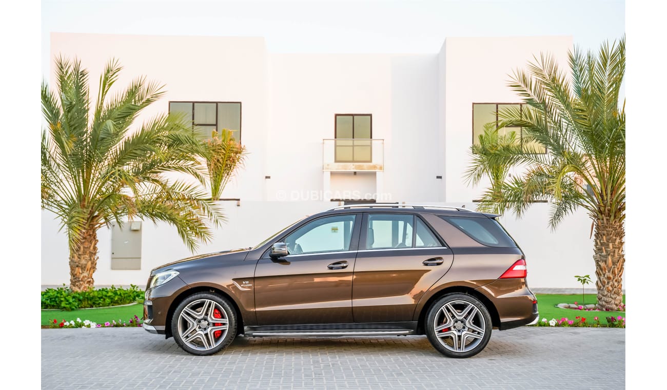 Mercedes-Benz ML 63 AMG - Fully Loaded! - Fully Agency Serviced! - Immaculate Condition! - AED 2,233 PM! - 0% DP