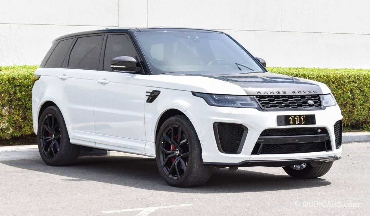 Land Rover Range Rover Sport SVR / European Specifications