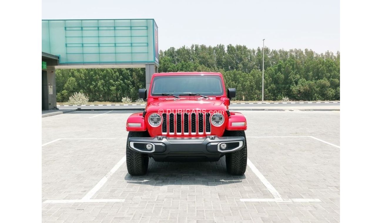 Jeep Wrangler Jeep Wrangler Sahara ( Hybrid ) - 2021 - Red