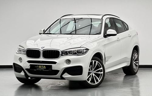 بي أم دبليو X6 2019 BMW X6 xDrive35i M-Sport, One Year Unlimited KM Warranty, BMW Full Service History, GCC