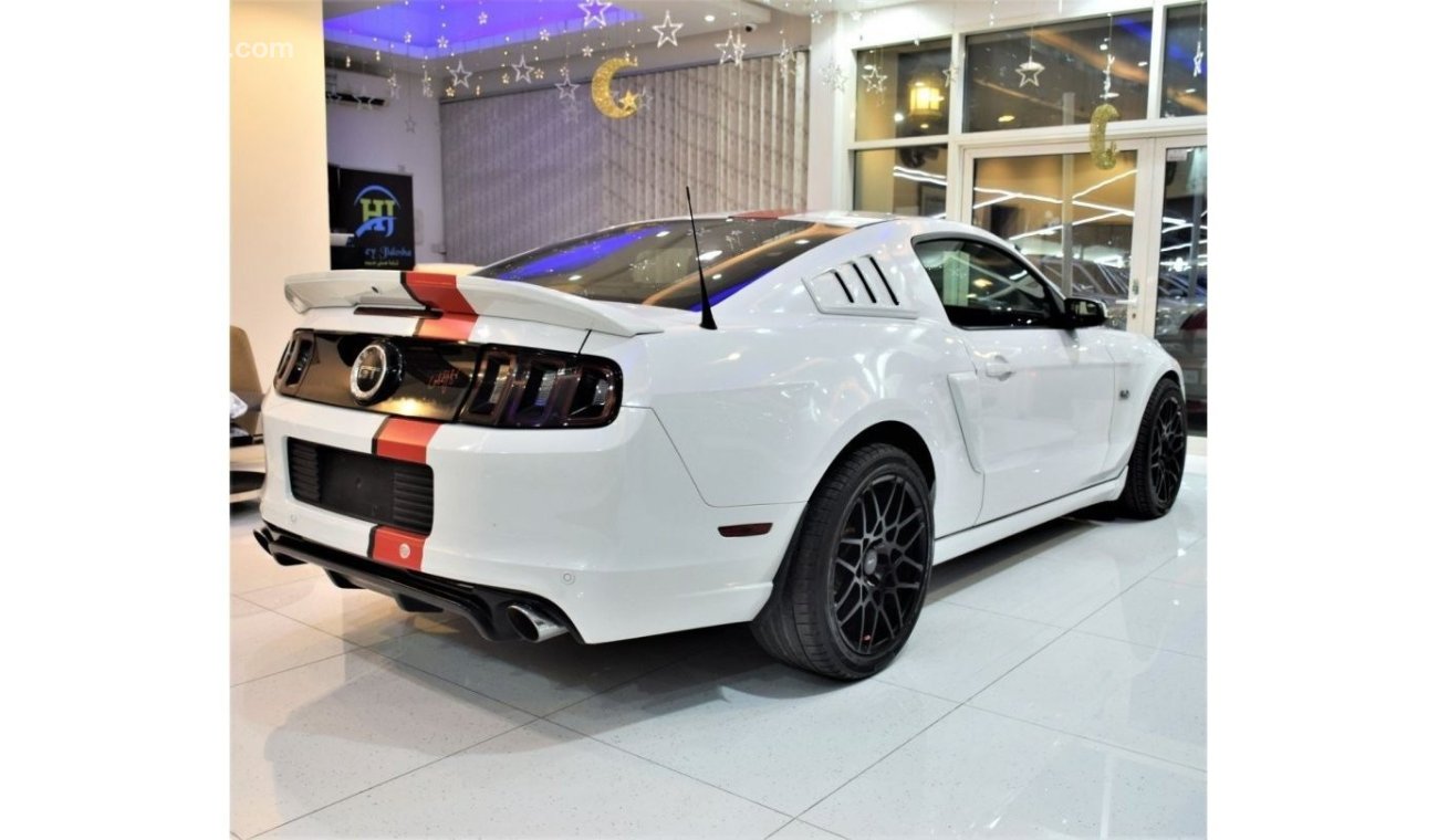 فورد موستانج EXCELLENT DEAL for our Ford Mustang GT 5.0 ( 2014 Model! ) in White Color! GCC Specs