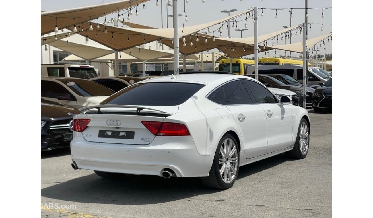 Audi A7 Model 2011, Gulf, 6 cylinders, automatic transmission, full option, sunroof, odometer 132000