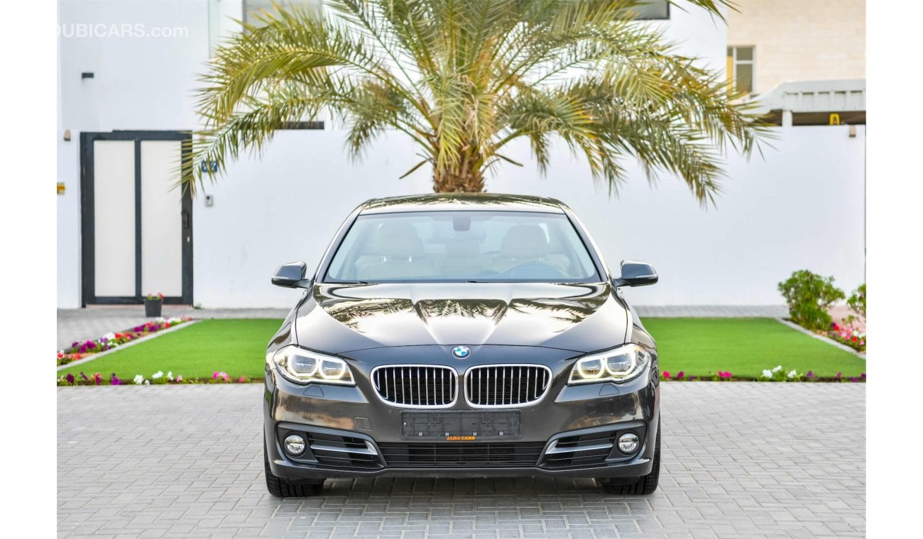 BMW 520i Luxury Line - Immaculate Condition - AED 1,449 Per Month! - 0% DP
