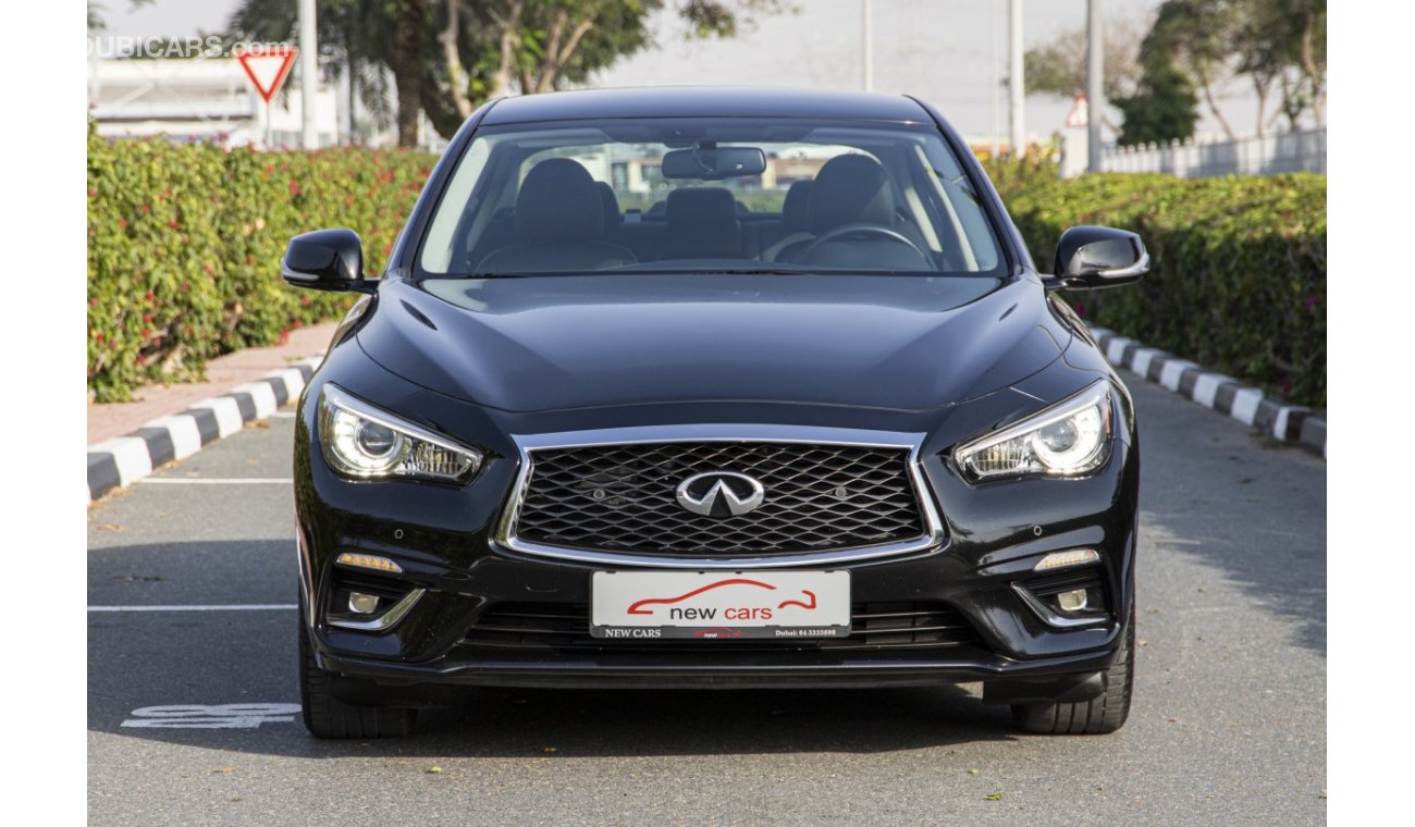 إنفينيتي Q50 1060 AED/MONTHLY - 1 YEAR WARRANTY COVERS MOST CRITICAL PARTS