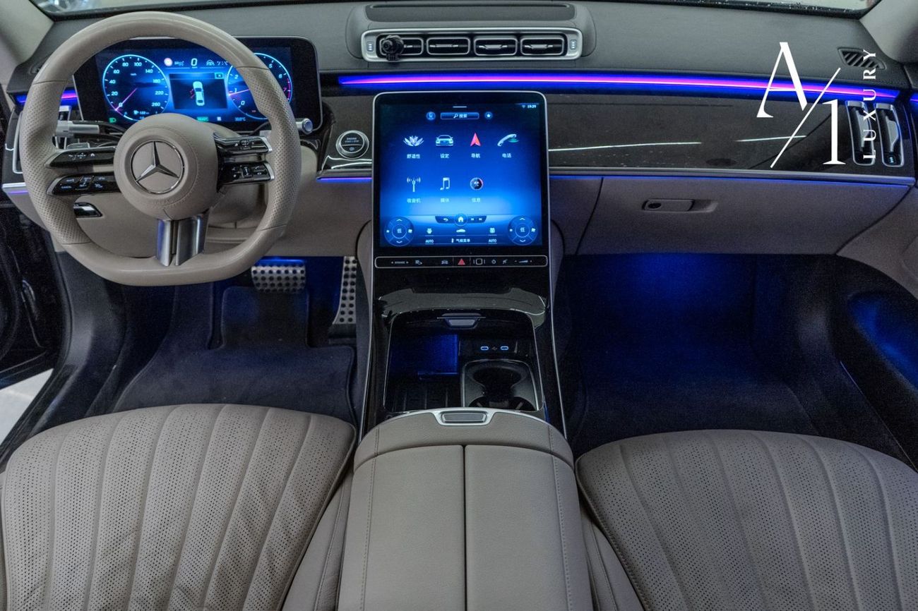 Mercedes-Benz S 500 4MATIC 3.0L 2021 Mercedes Benz S500 4MATIC, Warranty, Full Service History, Fully Loaded, GCC