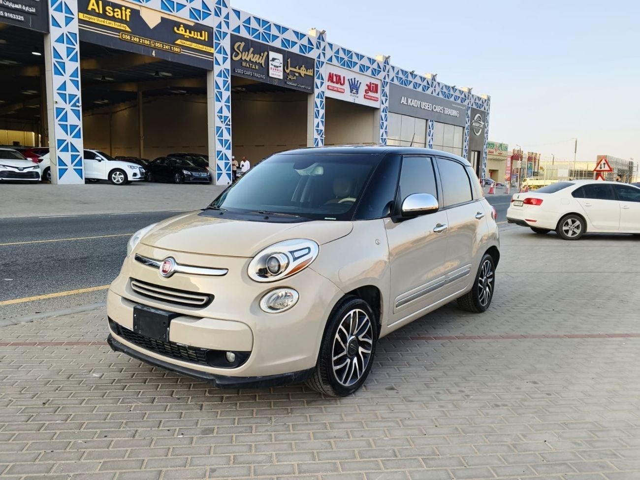 فيات 500L قيمة لا تُنافَس! فيات 500L موديل 2015 | حالة نظيفة جداً | واسعة واقتصادية – فقط 15,500 درهم!