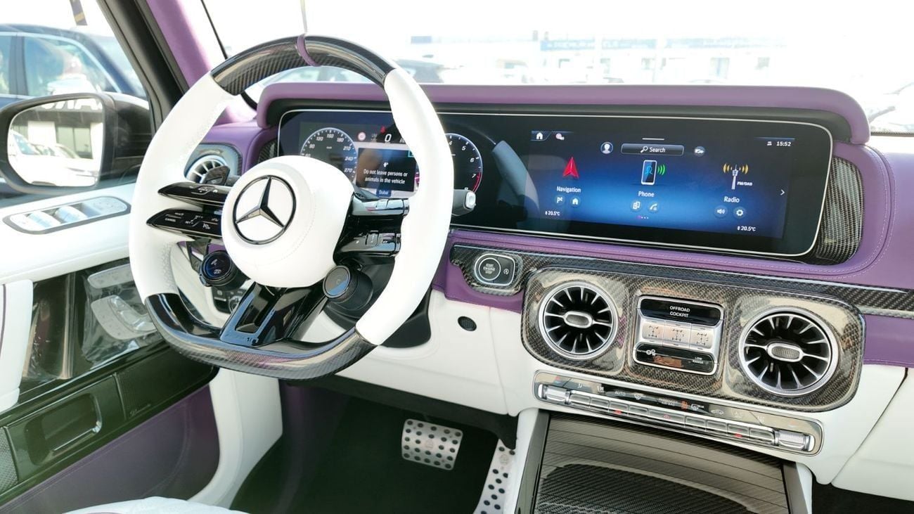 BRABUS 800 - Mercedes-AMG G 63 2025 Mercedes-AMG G 63 BRABUS 800 | 4.0L Twin-Turbo V8 | 800 HP | BRABUS Middle East Warranty