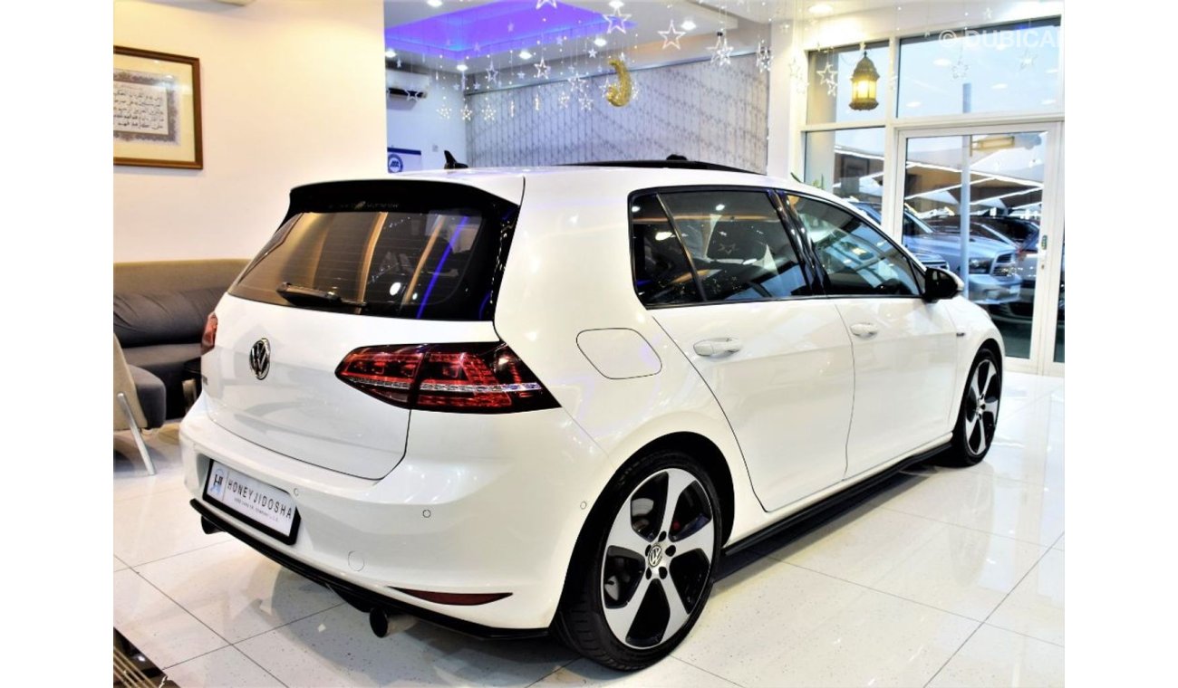 فولكس واجن جولف AMAZING!!! Volkswagen GTI 2014 Model!! in White Color! GCC Specs