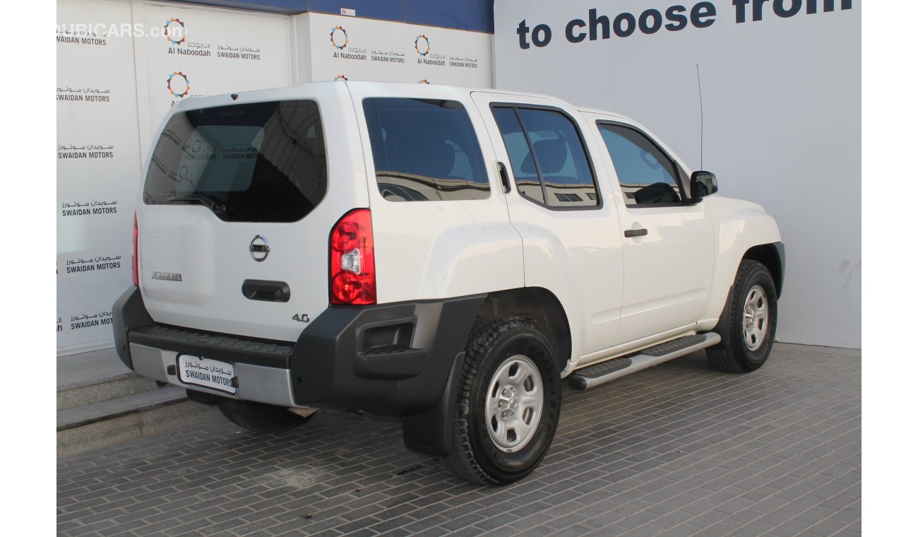 Nissan XTerra 4.0L V6  4 WD 2013 MODEL